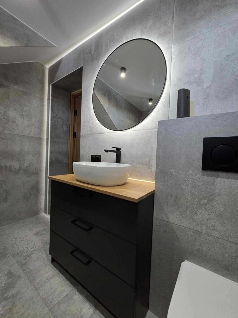 Projekt Łazienki Węgrów