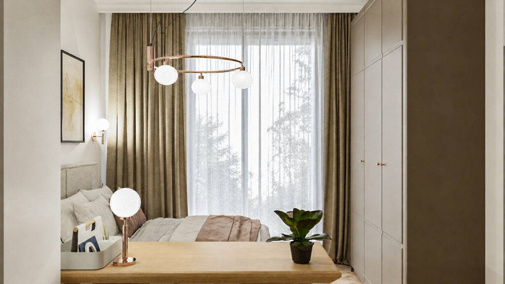 Nowoczesne wnętrze Węgrów Architekt Natalia Myszkowska