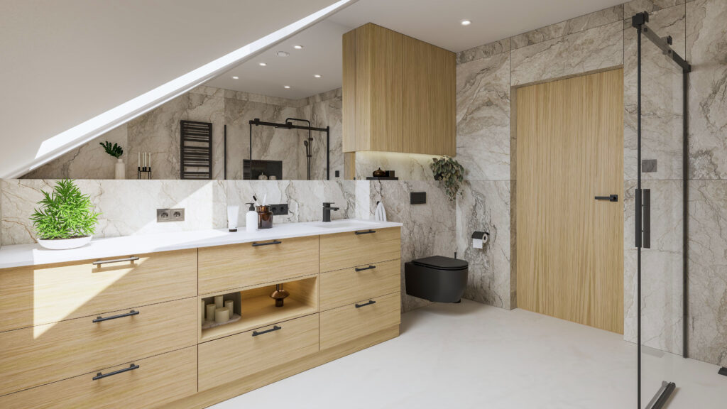 Projekt Łazienki Węgrów